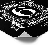 6 ^ e huwelijksdag in nood - kreet poster (Hoek)