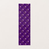 6 ^ e trouwdag gouden ring amethyst foto kaart (Binnenkant ongevouwen)