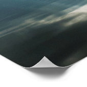 6 Ethiek van het leven met zonnestraal op het meer Poster (Hoek)