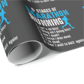 6 Fasen marathonloopbaan Cadeaupapier (Rol Hoek)