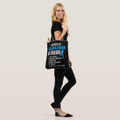 6 Fasen marathonloopbaan Tote Bag (Op model)
