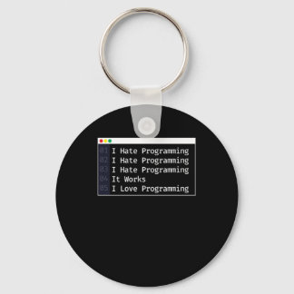 6 Fasen van het Zuiveren programmamodel Sleutelhanger