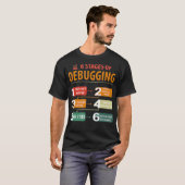 6 Fasen van het Zuiveren Software Develope Program T-shirt (Voorkant volledig)