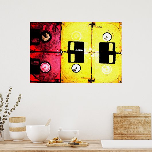 6 Floppies Poster (Keuken)