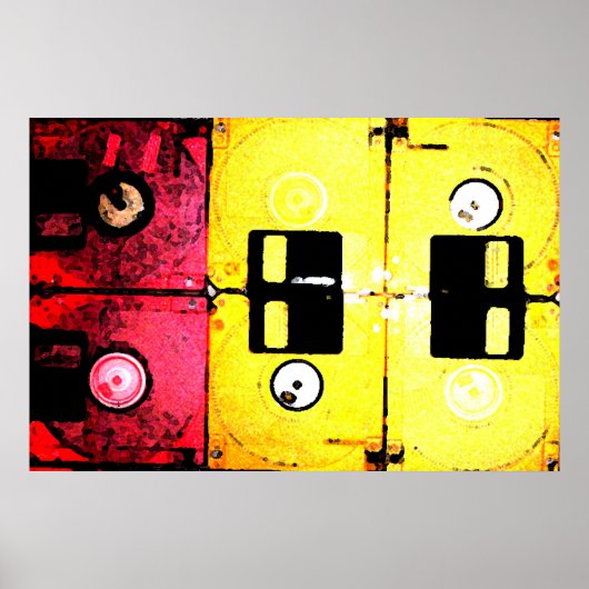 6 Floppies Poster (Voorkant)