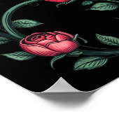 6 Floral 67 Rose Valentines Day Funny Love Matchin Poster (Hoek)