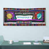 6 Foot Birthday Banner Happy (Beurs)