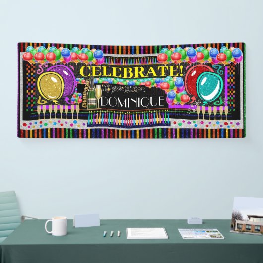 6 Foot CELEBRATION Banner (Beurs)