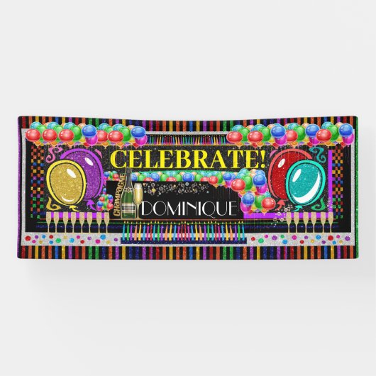 6 Foot CELEBRATION Banner (Horizontaal)