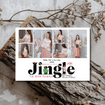 6 Foto Baby Zwangerschapsaankondiging Feestdagenkaart<br><div class="desc">Vier uw vreugdevolle nieuws met onze Multi Photo Christmas zwangerschapsaankondiging Kaart. Deze feestelijke kaart beschikt over meerdere fotoslots, zodat u een reeks gekoesterde momenten kunt delen en uw opwindende nieuws in stijl kunt benadrukken. Het ontwerp bevat elementen met kerstthema's zoals ornamenten, sneeuwvlokken of vakantiegangers, waardoor een warme en feestelijke sfeer...</div>