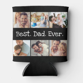 6 Foto: Best Pap Ever Collage Black en White Blikjeskoeler