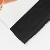 6 Foto: Best Pap Ever Collage Black en White Fleece Deken (Hoek)