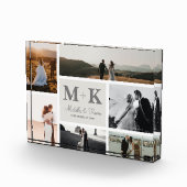 6 Foto bruiloft collage Passen getrouwd Fotoblok (Rechts)