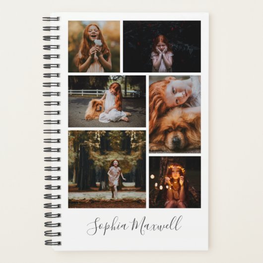 6 Foto Collage Aangepast Planner (Voorkant)