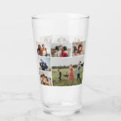 6 Foto collage - achtergrondkleur kan worden gewij Glas (Achterkant)