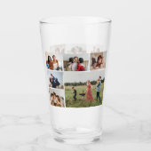 6 Foto collage - achtergrondkleur kan worden gewij Glas (Voorkant)