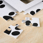 6 Foto Collage Add Name Dog House Paw Prins Legpuzzel (Zijkant)