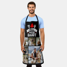 6 Foto Collage Grill Master Papa BBQ