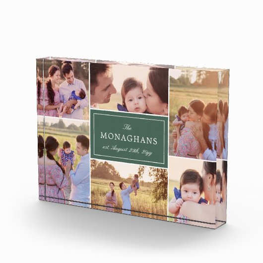 6 Foto Collage | Groen (Rechts)