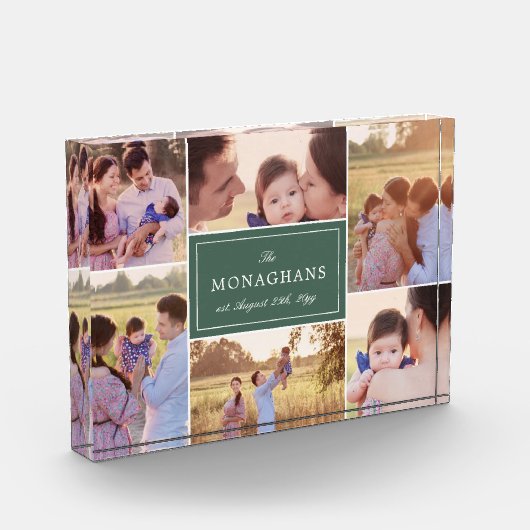 6 Foto Collage | Groen (Links)