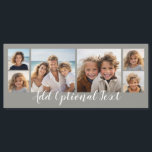 6 Foto Collage - kan kleur wijzigen<br><div class="desc">Voeg je favoriete afbeeldingen toe aan deze leuke sjabloon. U kunt de foto's van het Instagram of om het even welke foto's voor dit net gebruiken.</div>