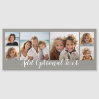 6 Foto Collage - kan kleur wijzigen