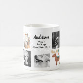 6 FOTO COLLAGE Kerstmis Evenement Verjaardag Koffiemok (Center)