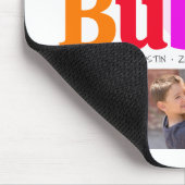 6 Foto Collage Love You Bubbie Kleurrijk Modern Muismat (Hoek)