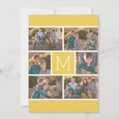 6 Foto collage met Birthday Party Kaart (Voorkant)