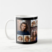 6 Foto Collage optionele tekst — KAN Kleur bewerke Koffiemok (Links)