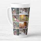 6 Foto Collage Patroon Latte Mok (Linkerhoek)