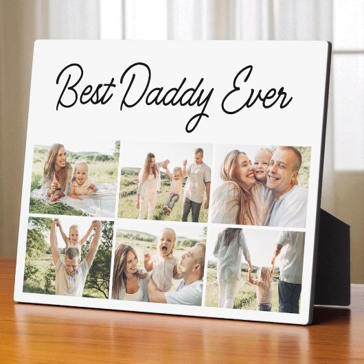 6 Foto Collage Vaderdag Beste Papa Ooit  Fotoplaat
