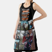 6 Foto Collage Vaderdag Grappig Doe Maar BBQ Schort (Insitu)