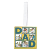 6 Foto Collage Vaderdag Verjaardag Kerstmis Decoratie (Voorkant)