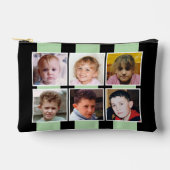 6 foto collage zwart groen etui (Voorkant)