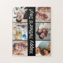 6 Foto Fun Happy Fathers Day Collage