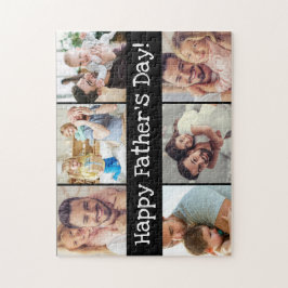 6 Foto Fun Happy Fathers Day Collage Legpuzzel