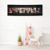 6-Foto Handgeschreven Script Viering van het Leven Spandoek (Insitu)