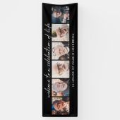 6-Foto met handgeschreven script: Levensherfst Spandoek (Verticaal)