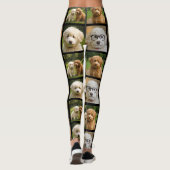6 Foto Sjabloon Aangepaste Gepersonaliseerde Colla Leggings (Achterkant)