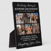 6 Foto Ter Herinnering Met Liefde Fotoplaat (Zijkant)