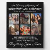 6 foto ter liefdevolle herinnering fotoplaat (Voorkant)