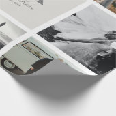 6 Foto Weddenschap Passen getrouwd Keepslag Cadeaupapier (Hoek)