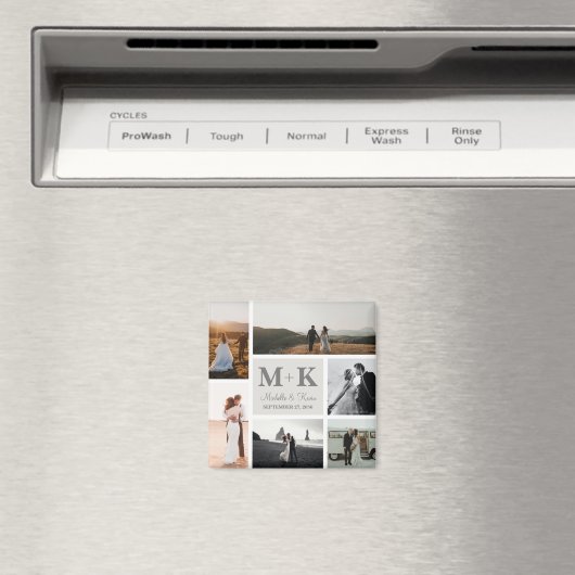 6 Foto Weddenschap Passen getrouwd Keepslag Magneet (Insitu (Vaatwasser))