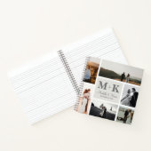 6 Foto Weddenschap Passen getrouwd Keepslag Notitieboek (Binnen)