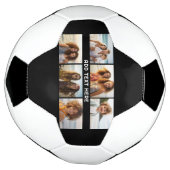 6 Fotocollage 1 tekstregel -- CAN Edit Black Voetbal (Gedraaid)