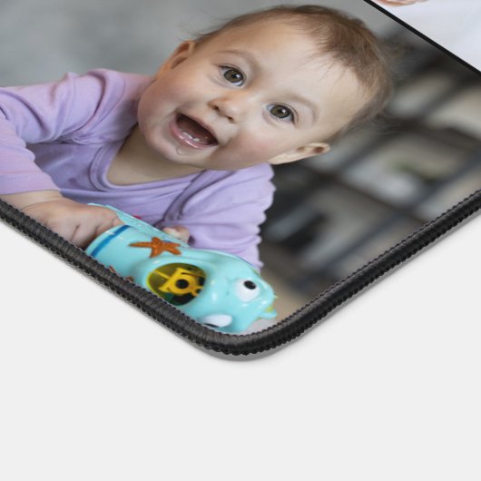 6 Fotocollage Aangepaste Gift Bureaumat (Hoek)