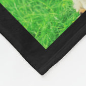 6 Fotocollage Gepersonaliseerde Hot Pink Black Med Fleece Deken (Hoek)