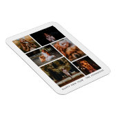 6 Fotocollage Gepersonaliseerde Nieuwjaarsvakantie Magneet (Rechterzijde)