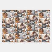 6 Fotocollage - Verschillende kleuren met dikke te Inpakpapier Vel (Voorkant 3)